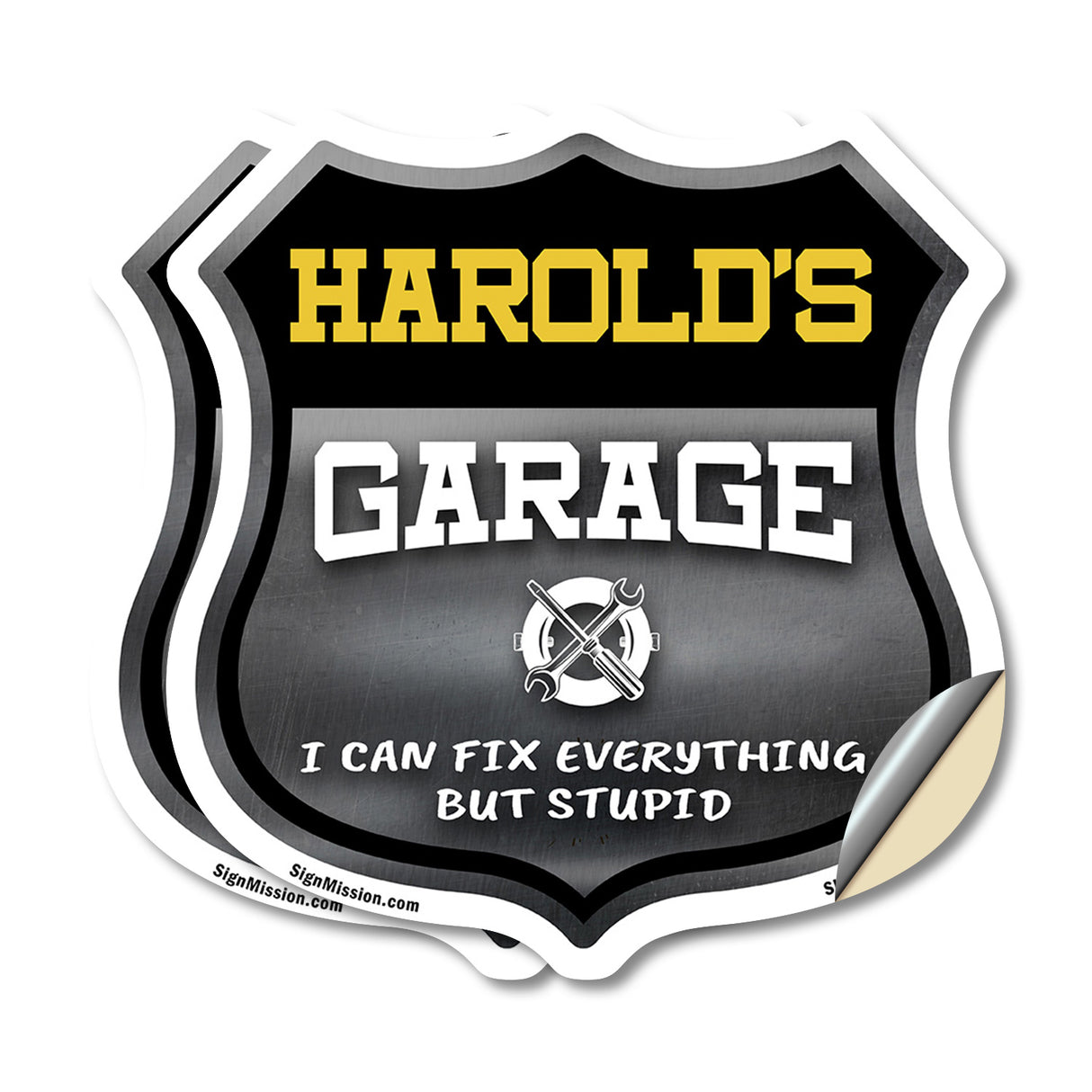 Harold's Garage I Can Fix Everything But Stupid