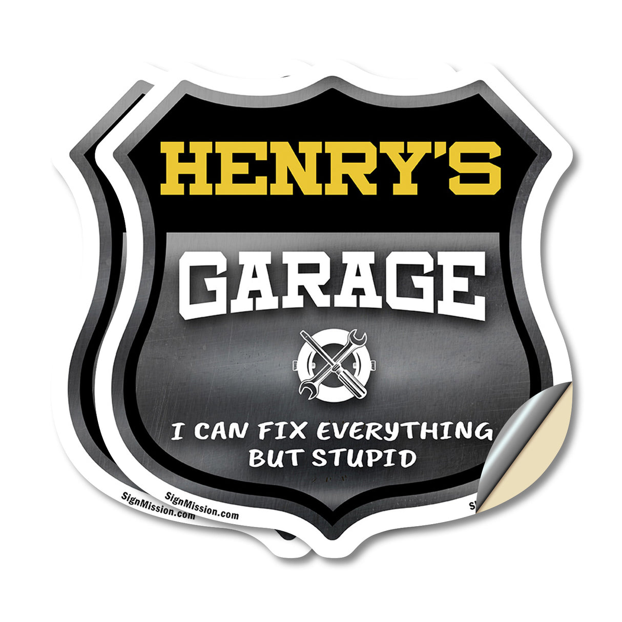 Henry's Garage I Can Fix Everything But Stupid