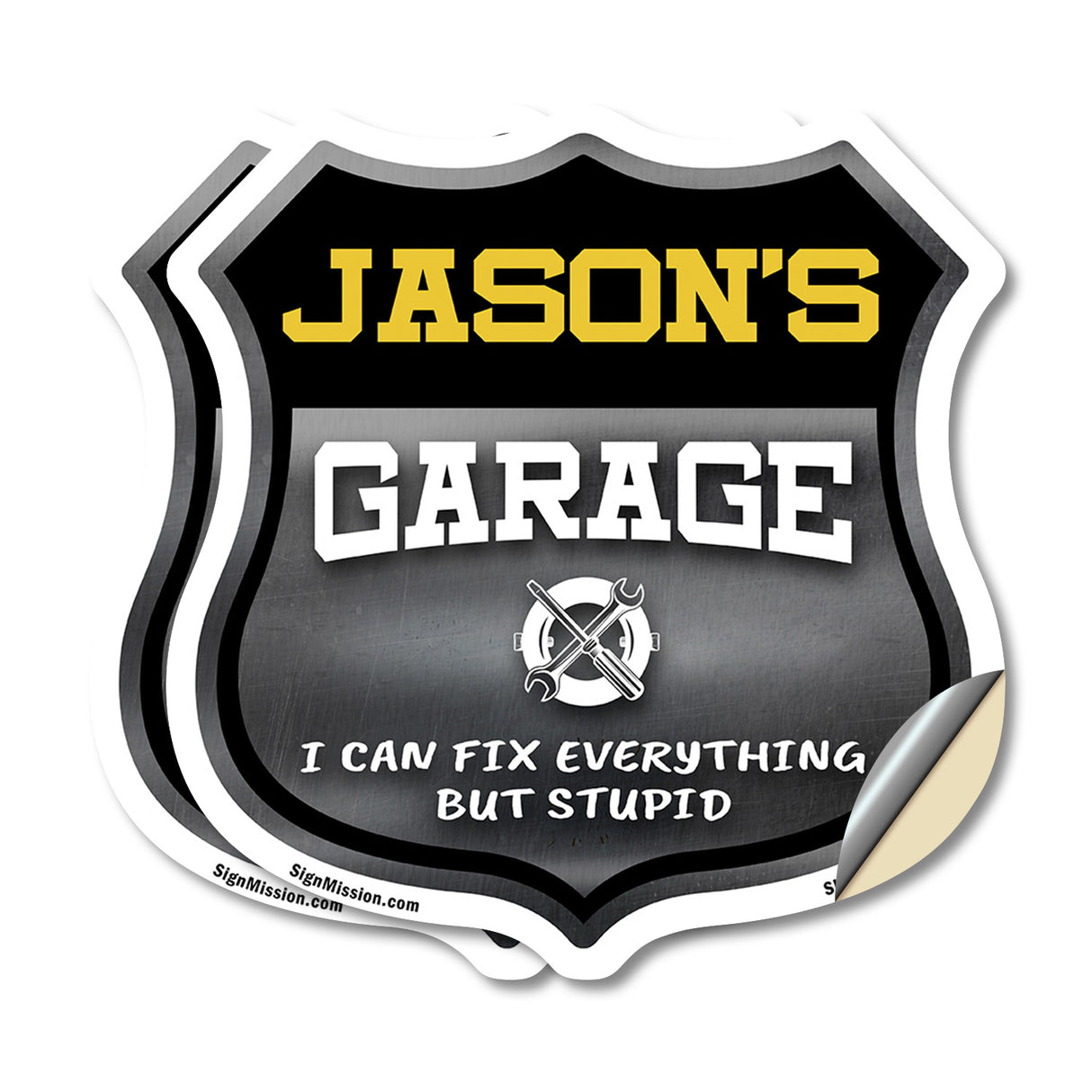 Jason's Garage I Can Fix Everything But Stupid
