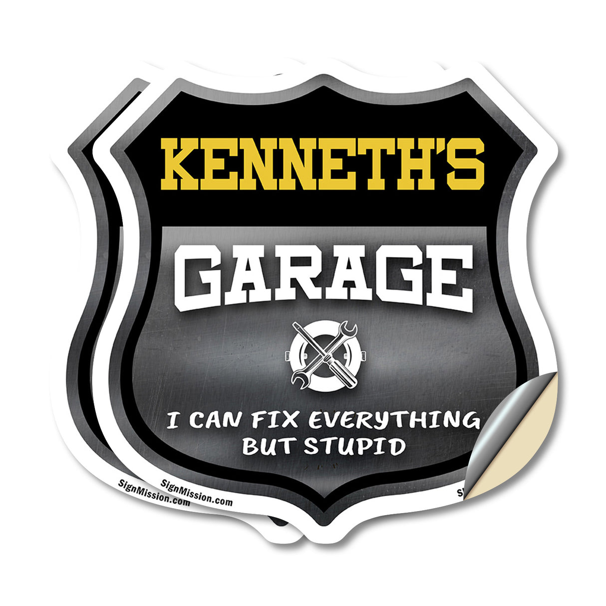 Kenneth's Garage I Can Fix Everything But Stupid