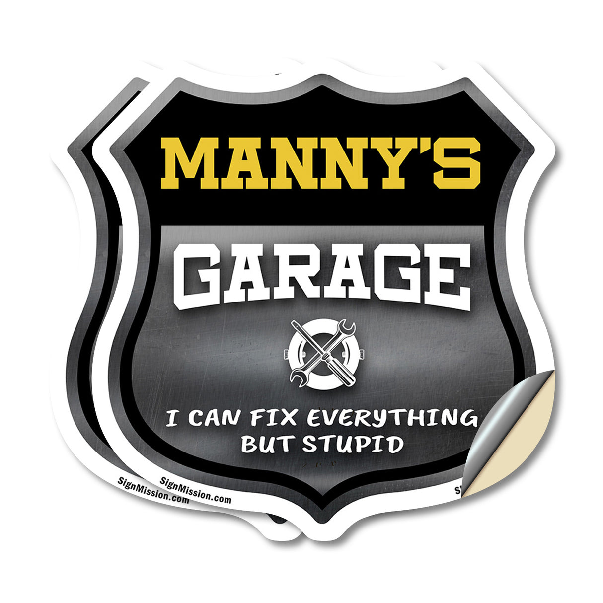 Manny's Garage I Can Fix Everything But Stupid