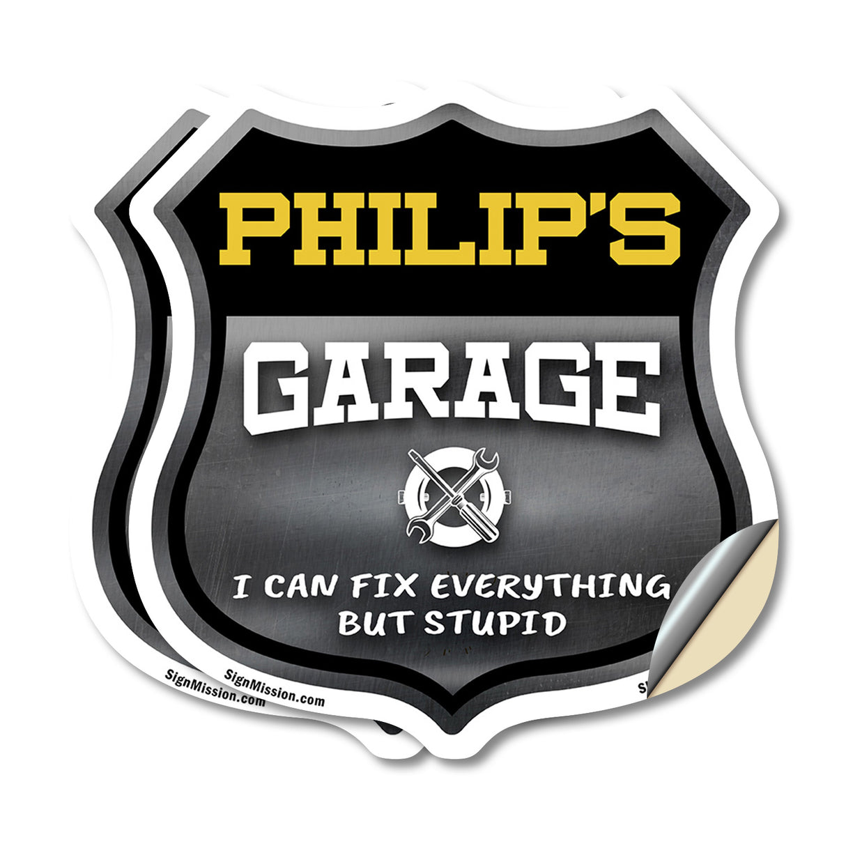 Philip's Garage I Can Fix Everything But Stupid