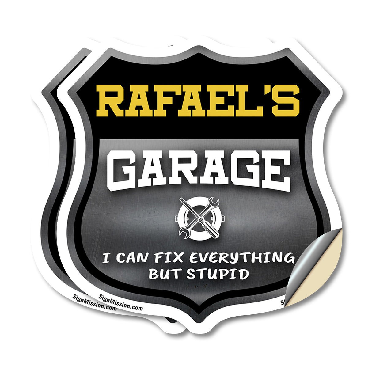 Rafael's Garage I Can Fix Everything But Stupid
