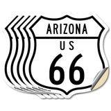 Arizona Route Marker Shield Sign Us 66