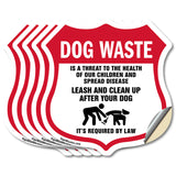 Dog Poop Dog Waste Is A Threat To The Health Of Our Children. Leash And Clean Up After Your Dog