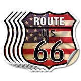 Route Us 66 Flag