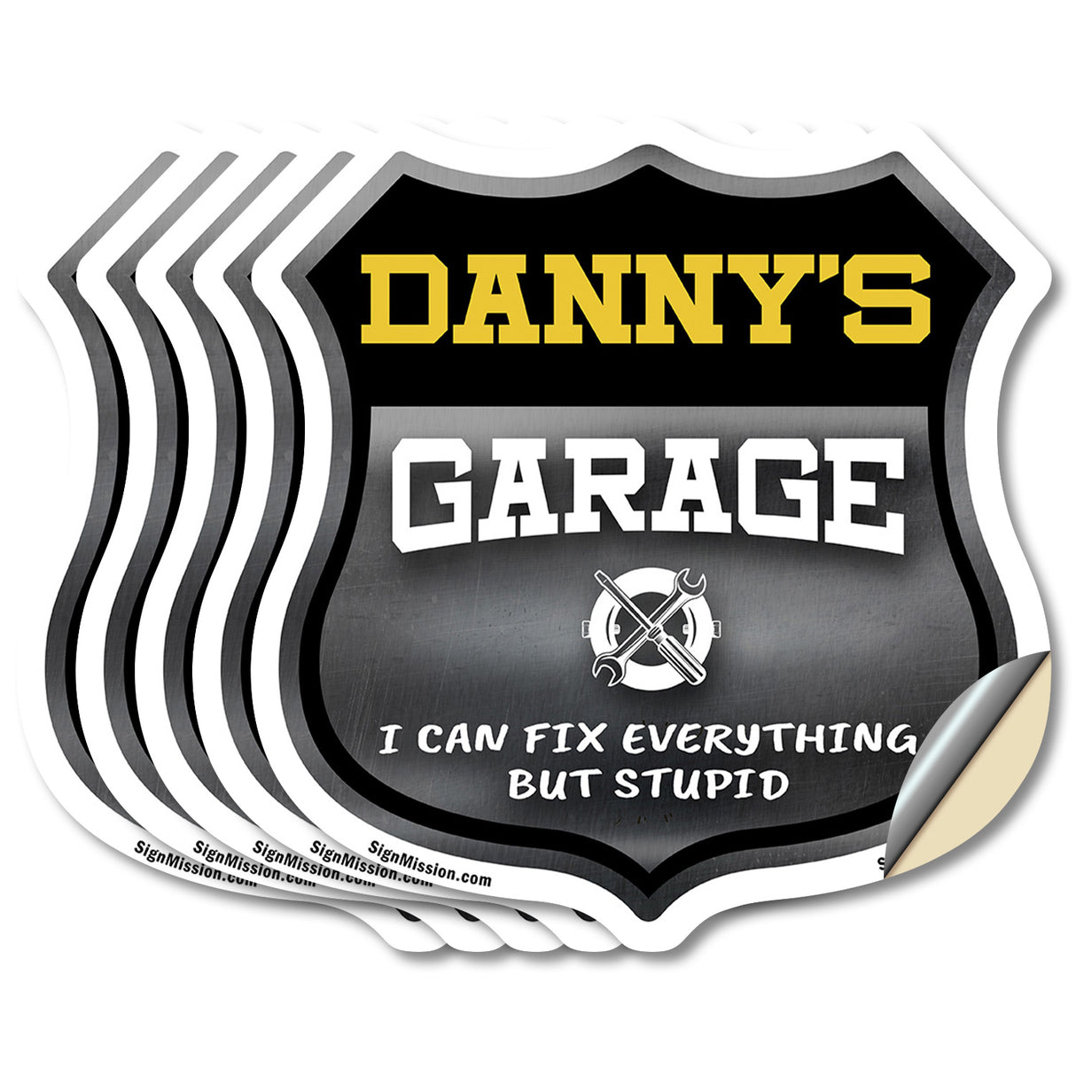 Danny's Garage I Can Fix Everything But Stupid