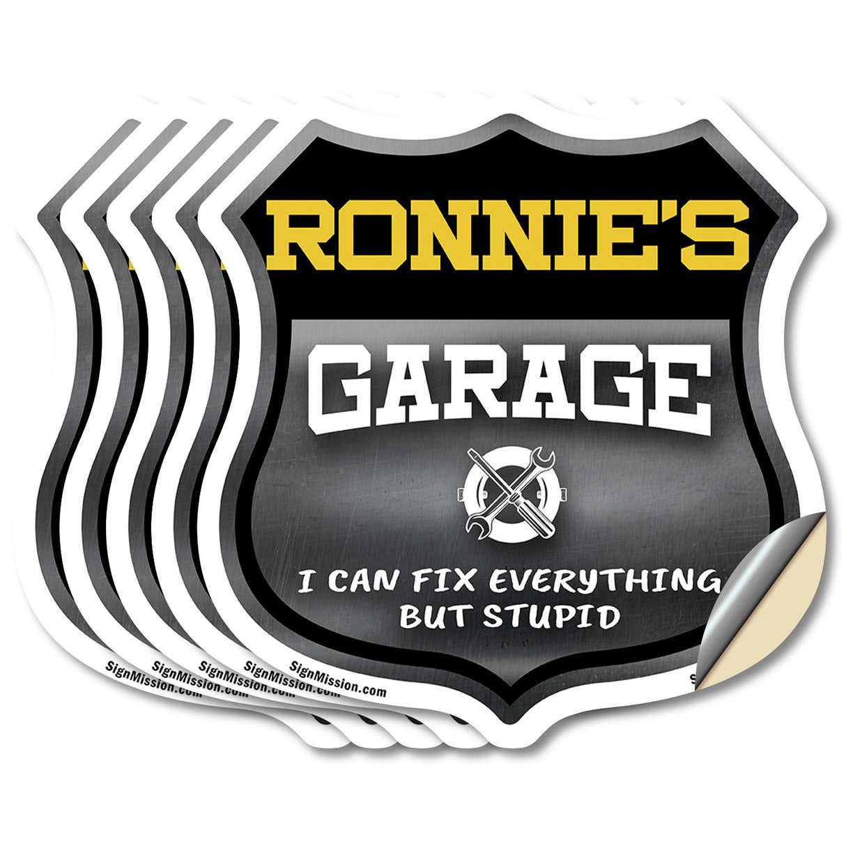 Ronnie's Garage I Can Fix Everything But Stupid