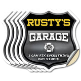 Rusty's Garage I Can Fix Everything But Stupid