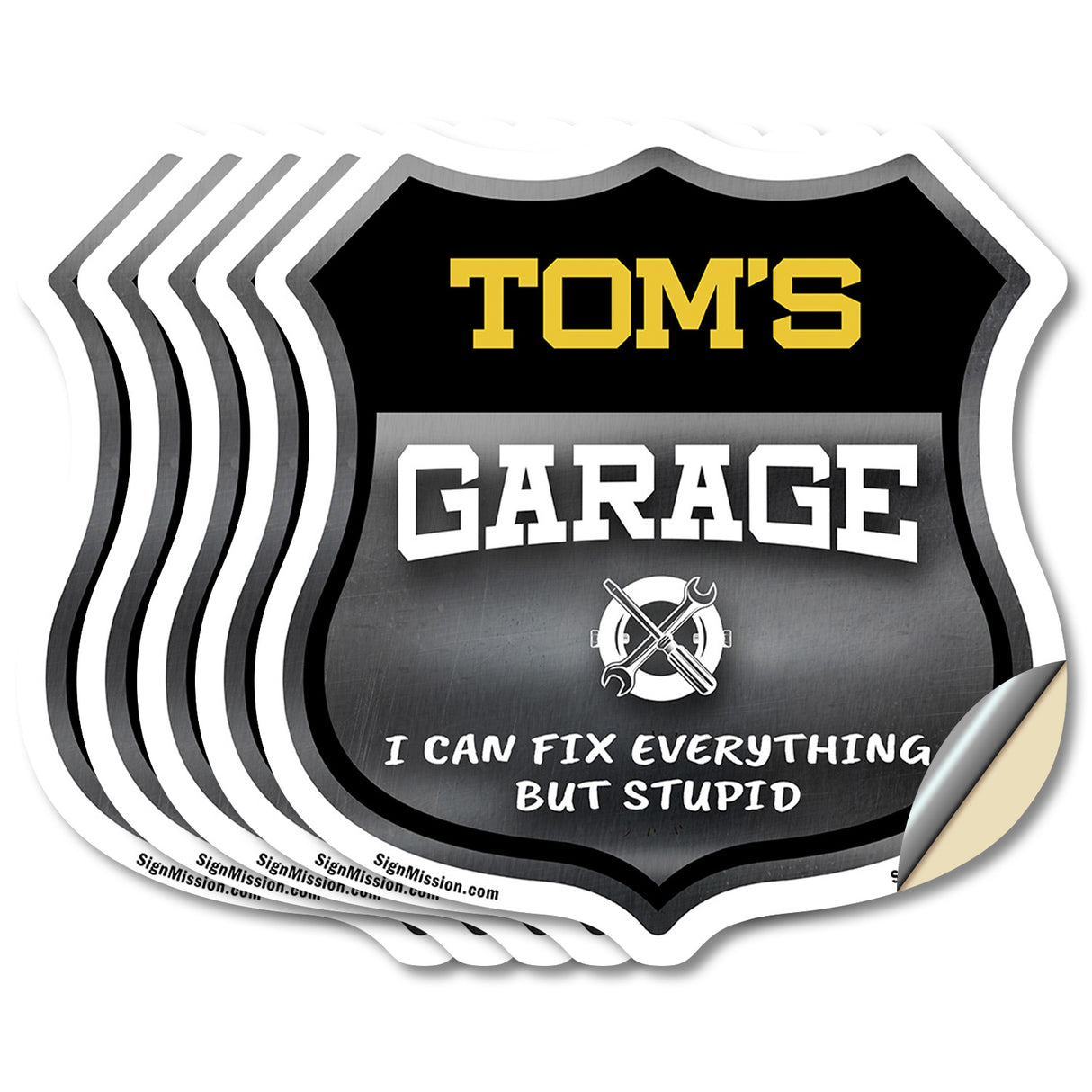 Tom's Garage I Can Fix Everything But Stupid