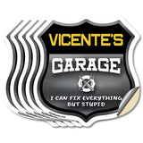 Vicente's Garage I Can Fix Everything But Stupid