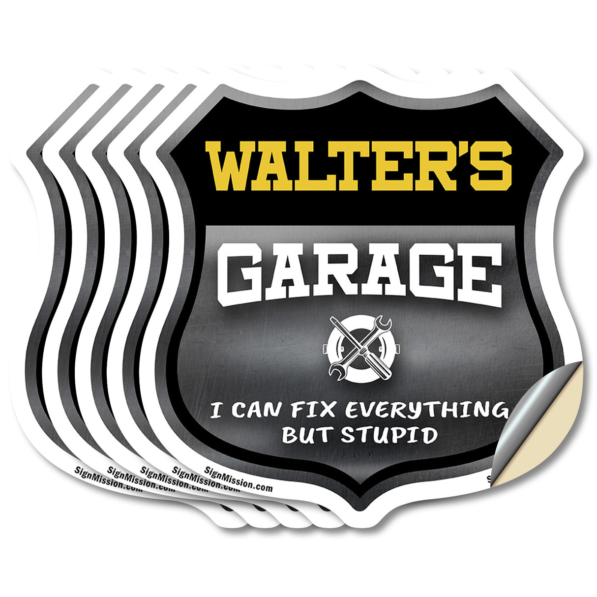 Walter's Garage I Can Fix Everything But Stupid