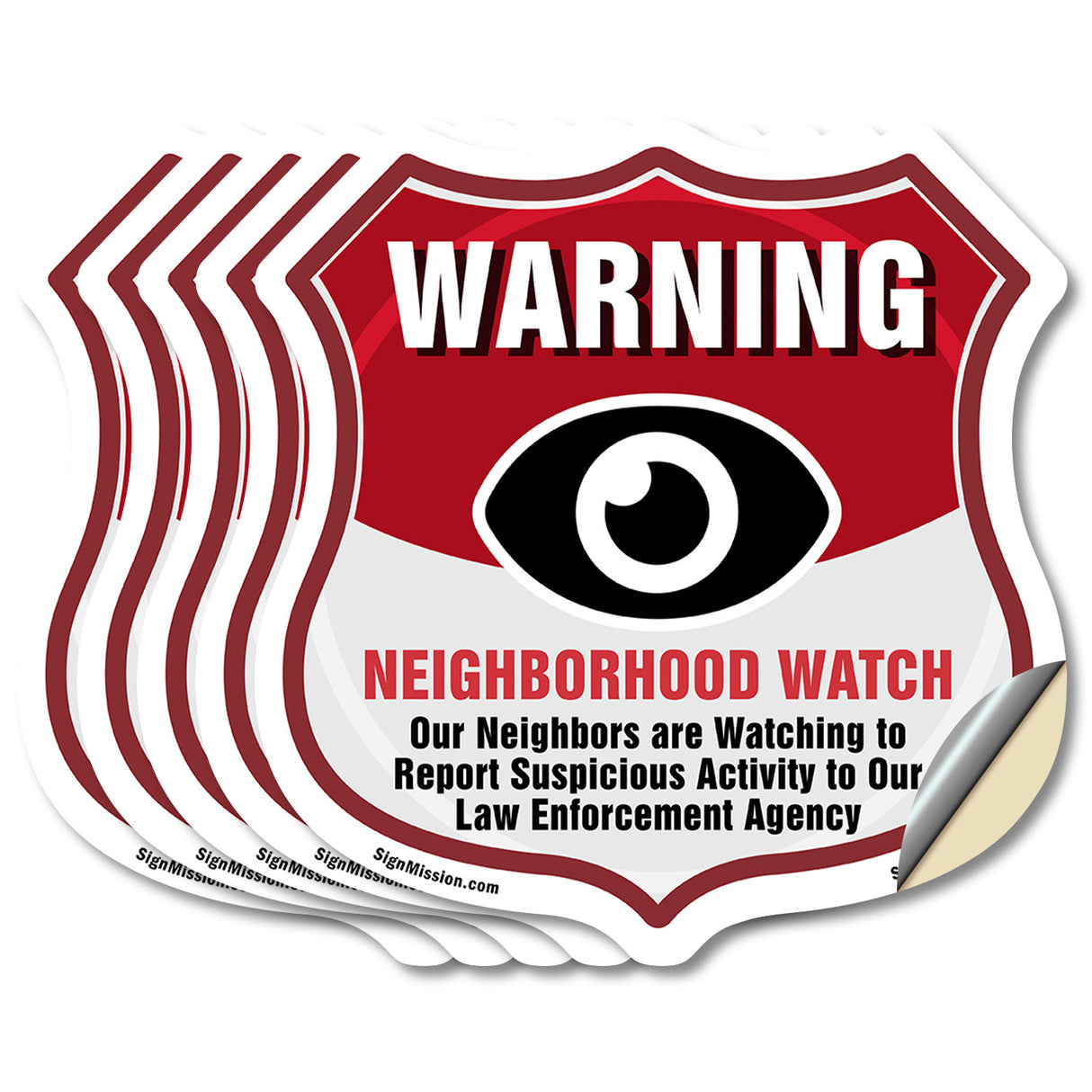 Neighborhood Crime Watch Warning Our Neighbors Are Watching To Report Suspicious Activity To Our Law Enforcement Agency