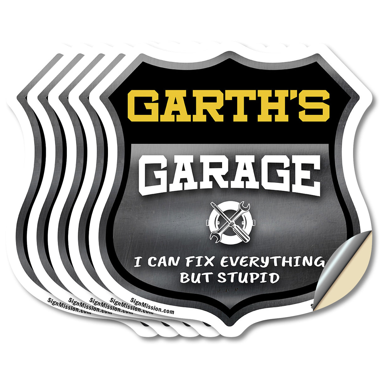 Garth's Garage I Can Fix Everything But Stupid