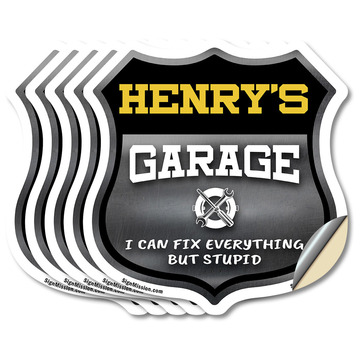 Henry's Garage I Can Fix Everything But Stupid