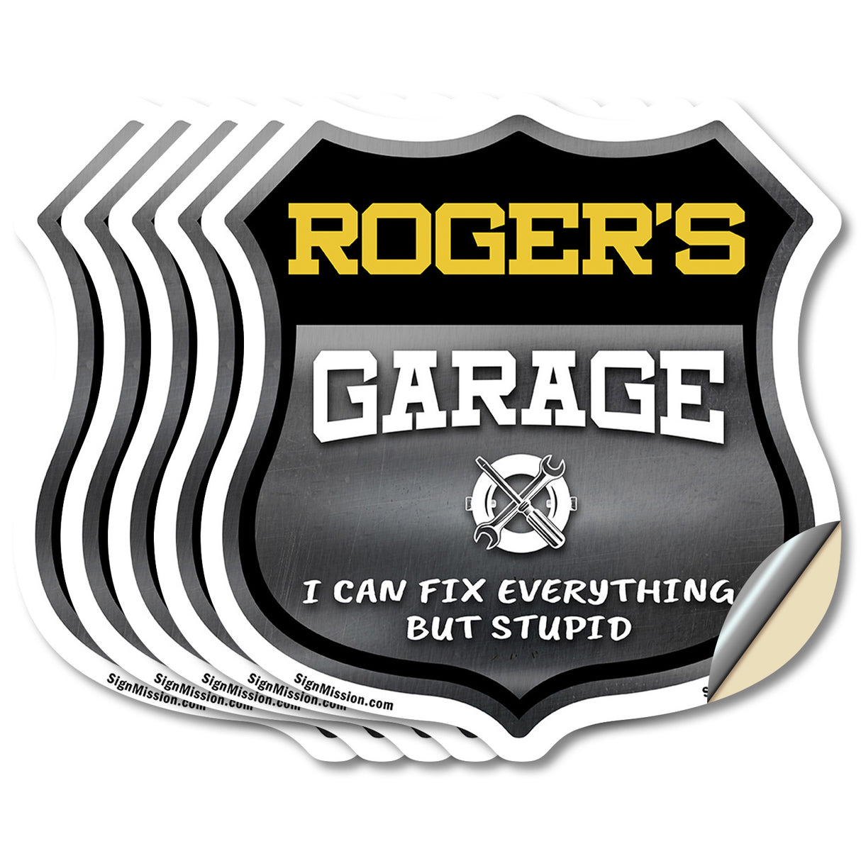 Roger's Garage I Can Fix Everything But Stupid