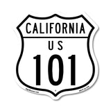 California Route Marker Shield Sign Us 101