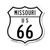 Missouri Route Marker Shield Sign Us 66
