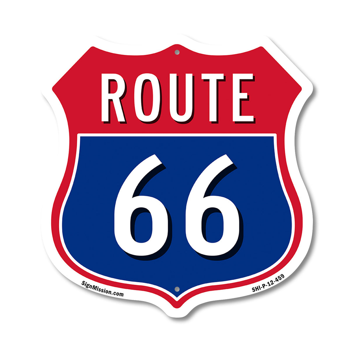 Route Marker Shield Sign Route 66