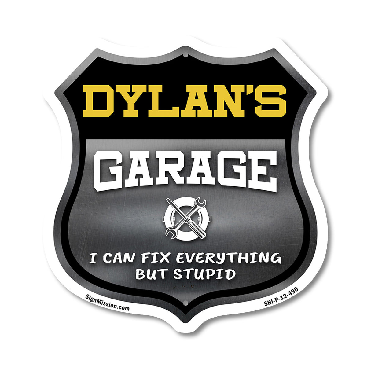 Dylan's Garage I Can Fix Everything But Stupid