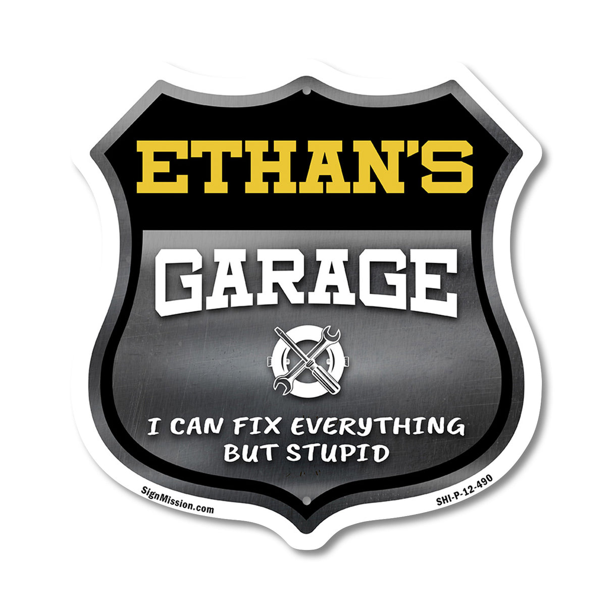 Ethan's Garage I Can Fix Everything But Stupid