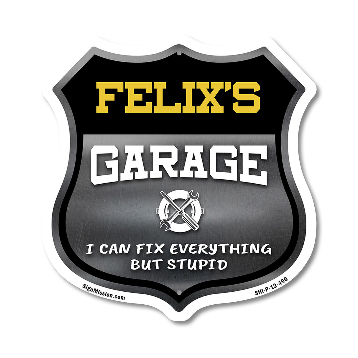 Felix's Garage I Can Fix Everything But Stupid