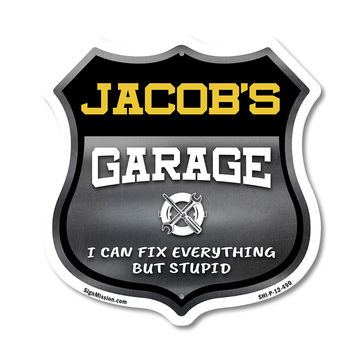 Jacob's Garage I Can Fix Everything But Stupid