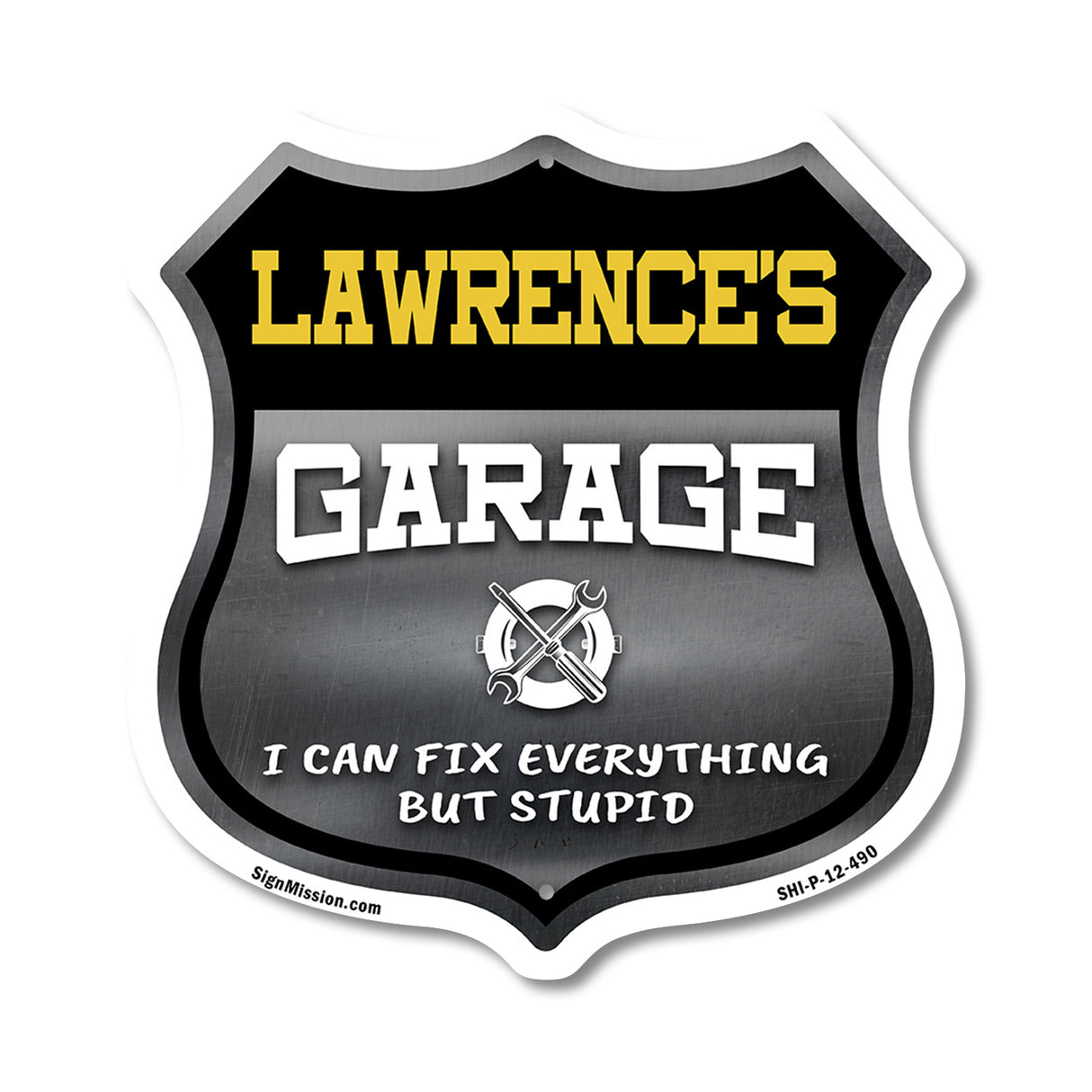 Lawrence's Garage I Can Fix Everything But Stupid