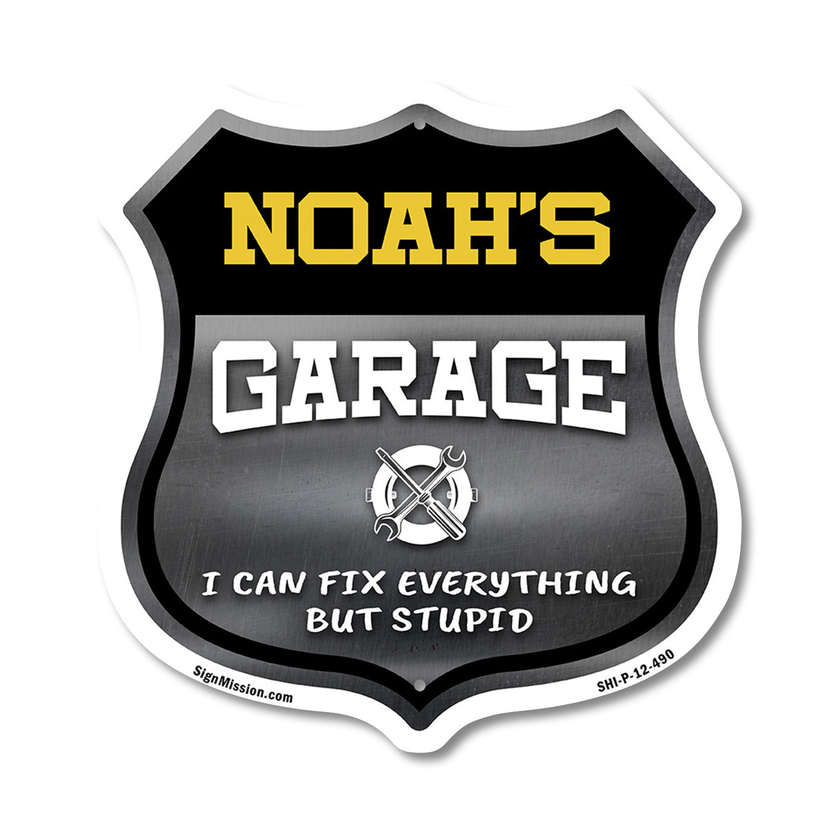 Noah's Garage I Can Fix Everything But Stupid