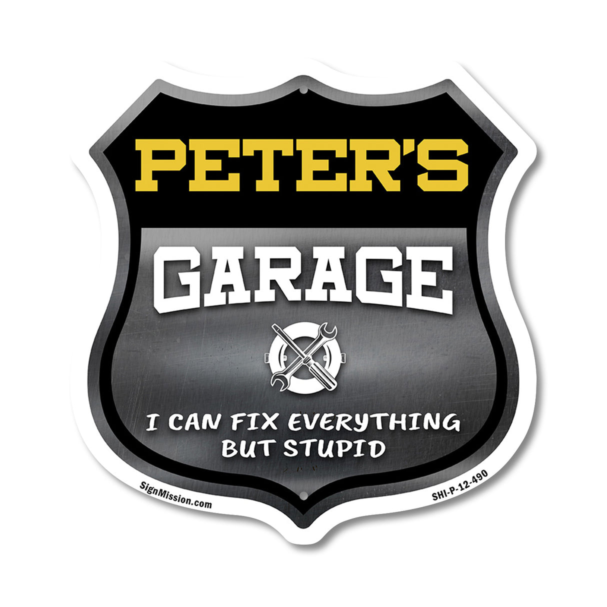 Peter's Garage I Can Fix Everything But Stupid