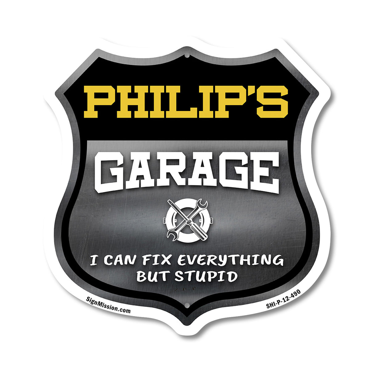 Philip's Garage I Can Fix Everything But Stupid