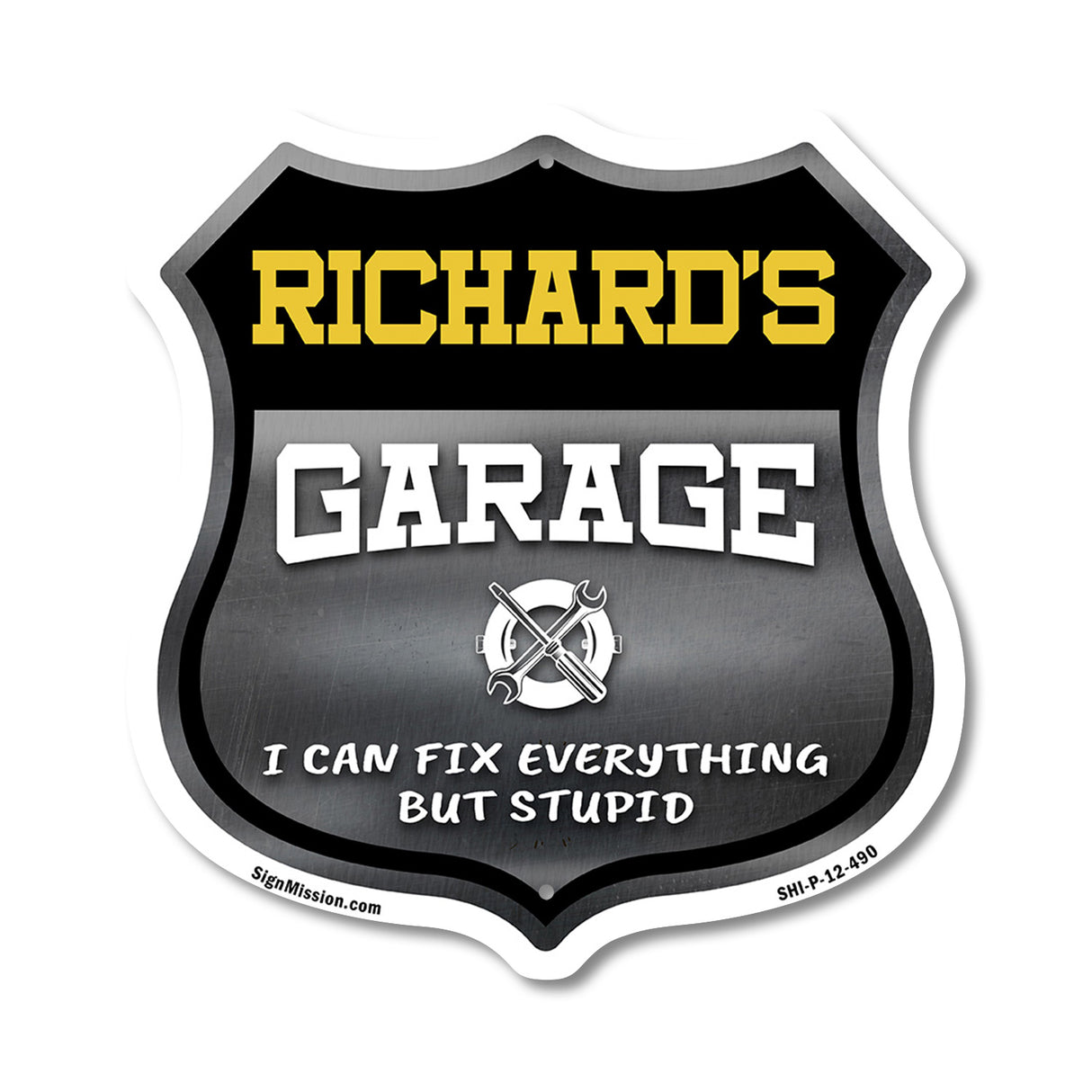 Richard's Garage I Can Fix Everything But Stupid