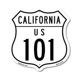 California Route Marker Shield Sign Us 101