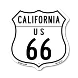 California Route Marker Shield Sign Us 66