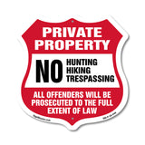 Private Property No Hunting Hiking Trespassing. Violators Will Be Prosecuted To The Full Extent Of Law