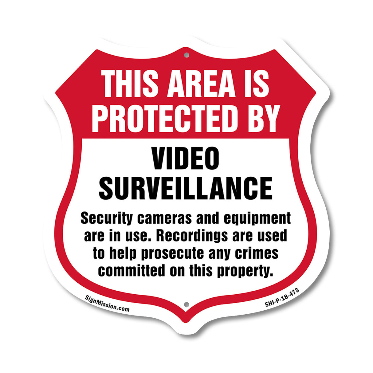 Video Surveillance This Area Is Protected By Video Surveillance Security Cameras And Equipment Are In Use