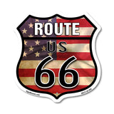 Route Us 66 Flag