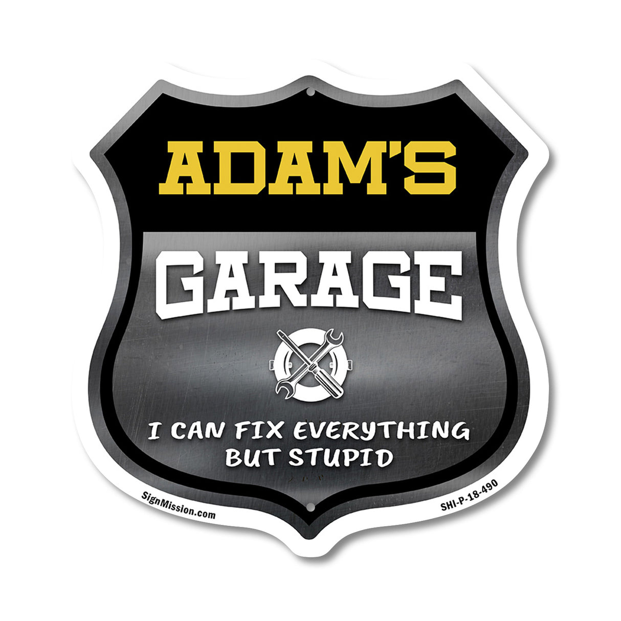 Adam's Garage I Can Fix Everything But Stupid