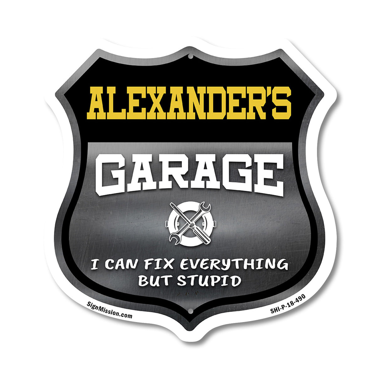 Alexander's Garage I Can Fix Everything But Stupid
