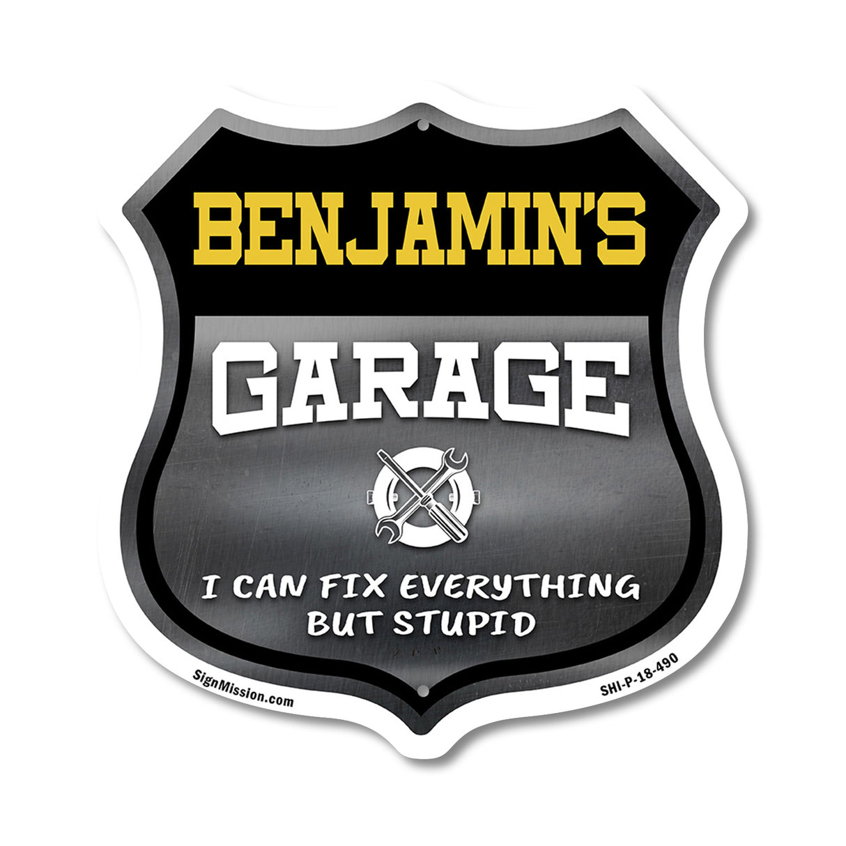 Benjamin's Garage I Can Fix Everything But Stupid