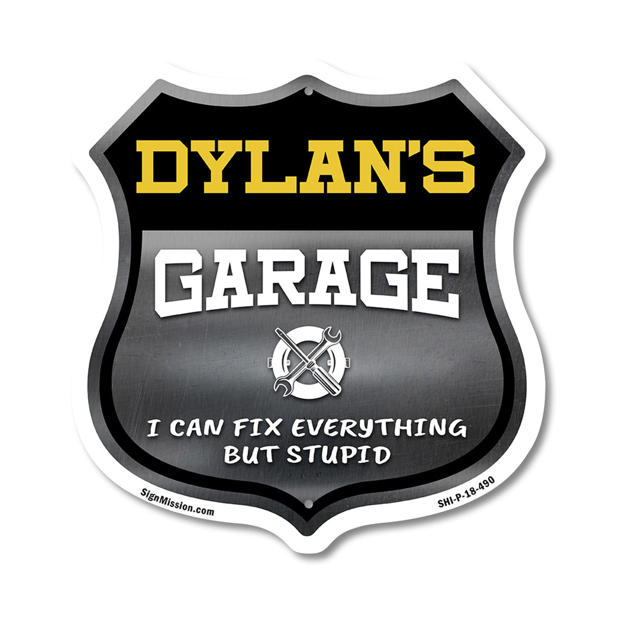 Dylan's Garage I Can Fix Everything But Stupid