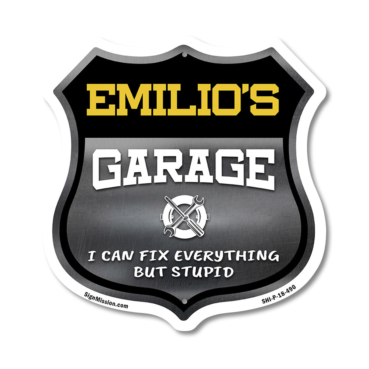 Emilio's Garage I Can Fix Everything But Stupid