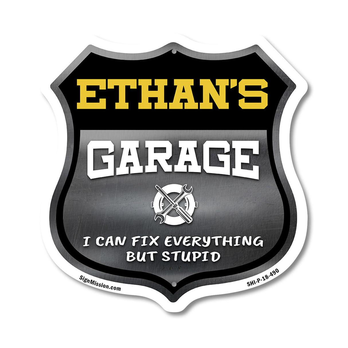 Ethan's Garage I Can Fix Everything But Stupid
