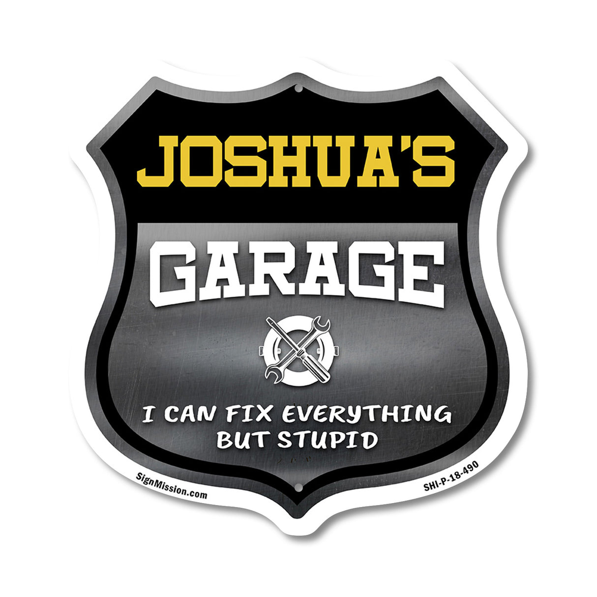 Joshua's Garage I Can Fix Everything But Stupid