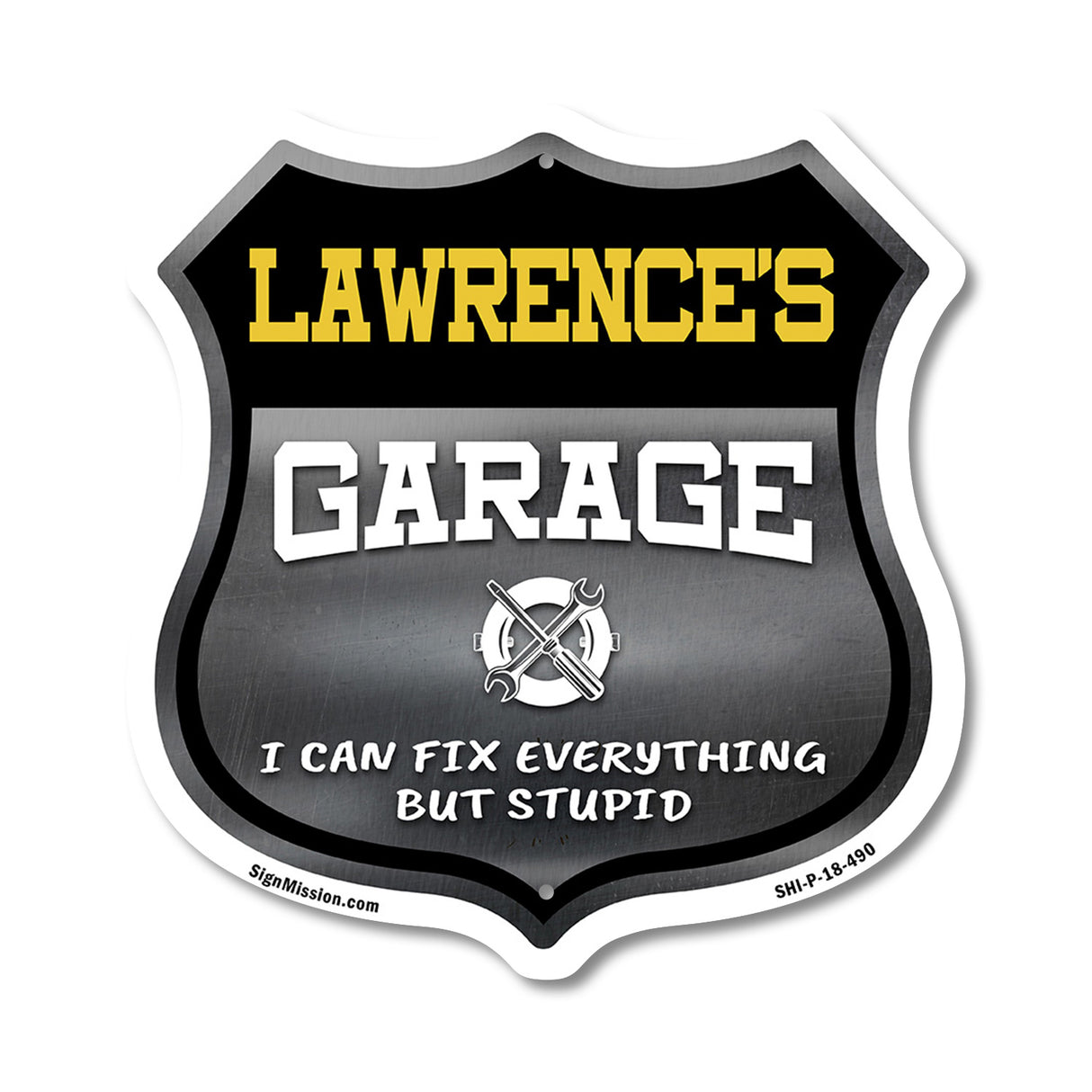 Lawrence's Garage I Can Fix Everything But Stupid