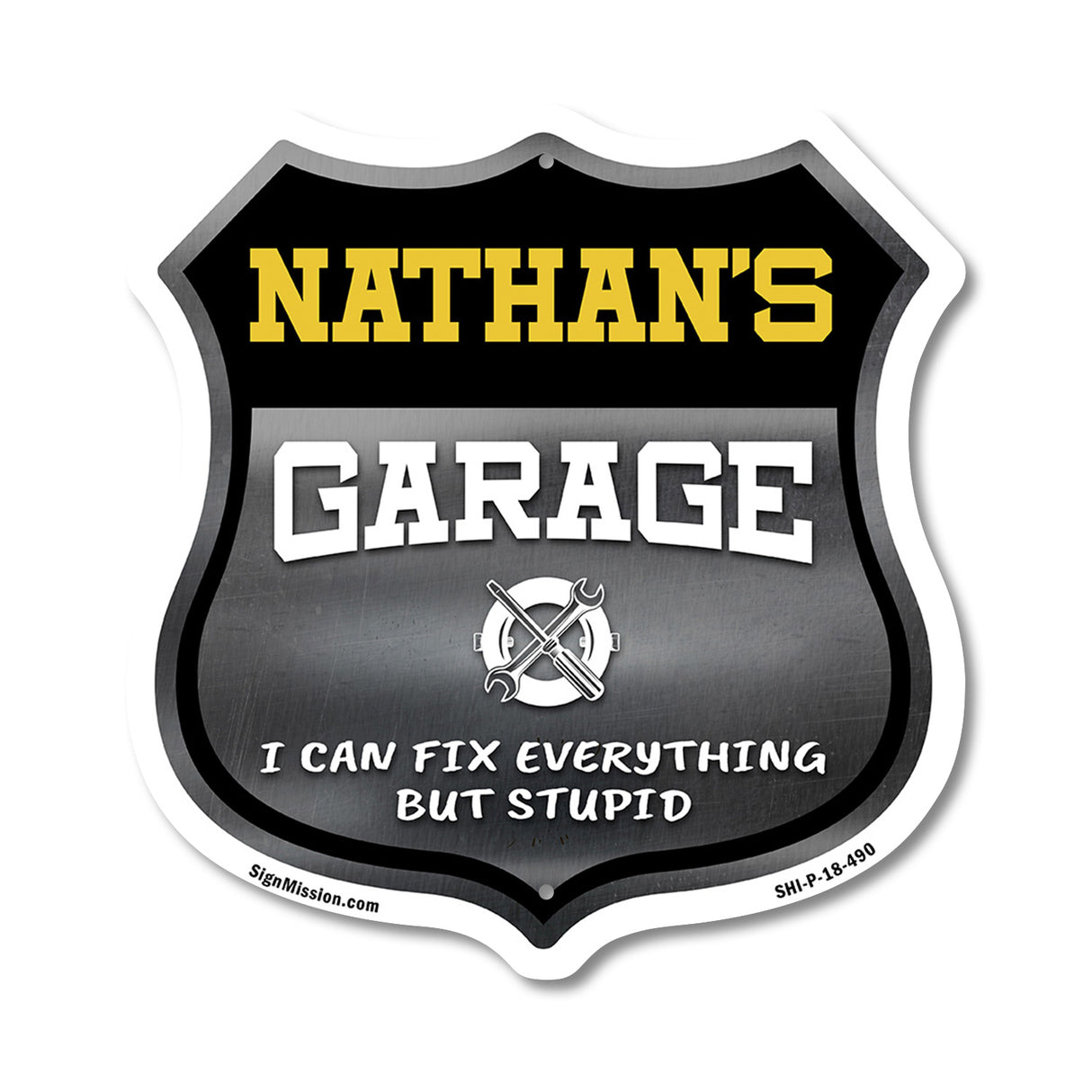 Nathan's Garage I Can Fix Everything But Stupid