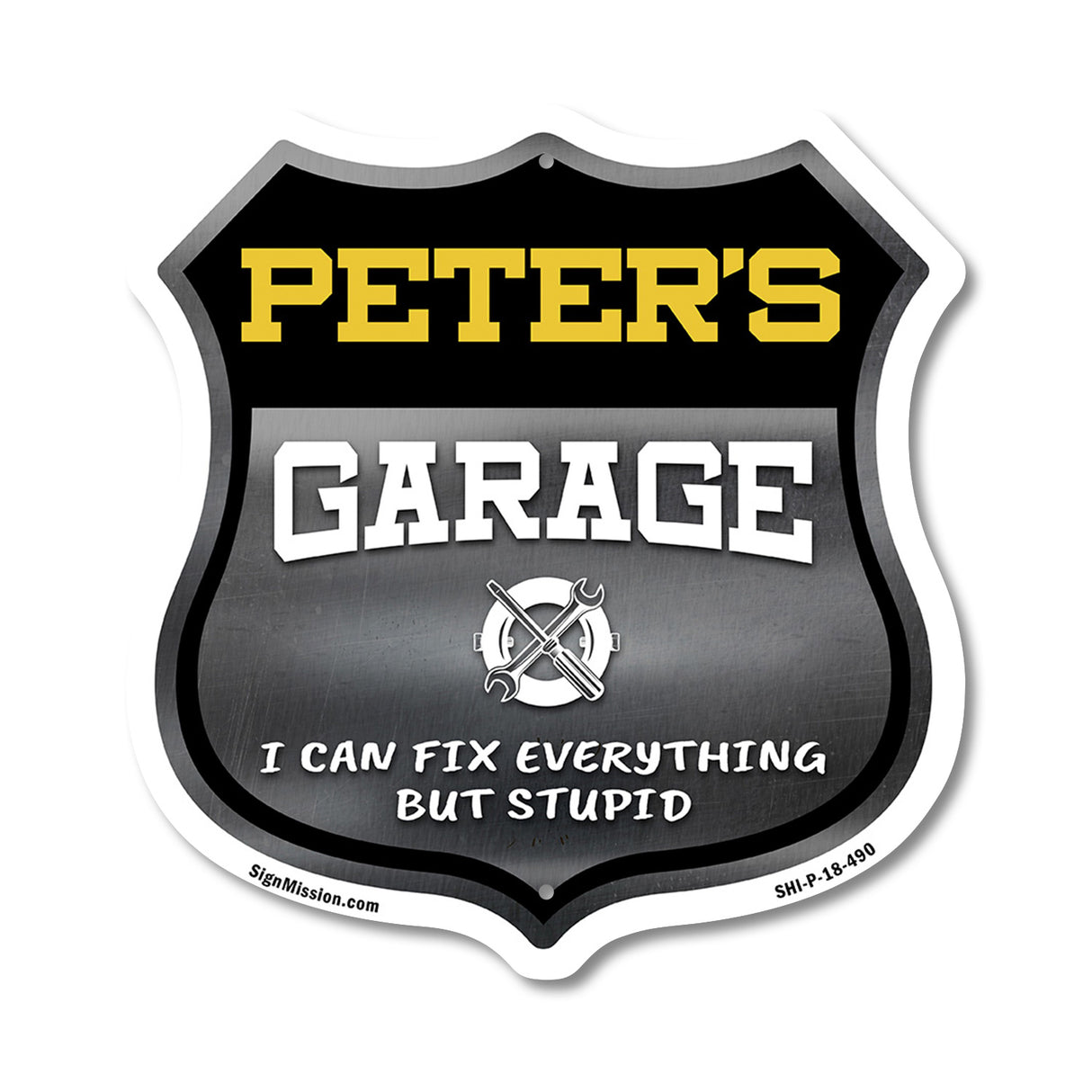 Peter's Garage I Can Fix Everything But Stupid