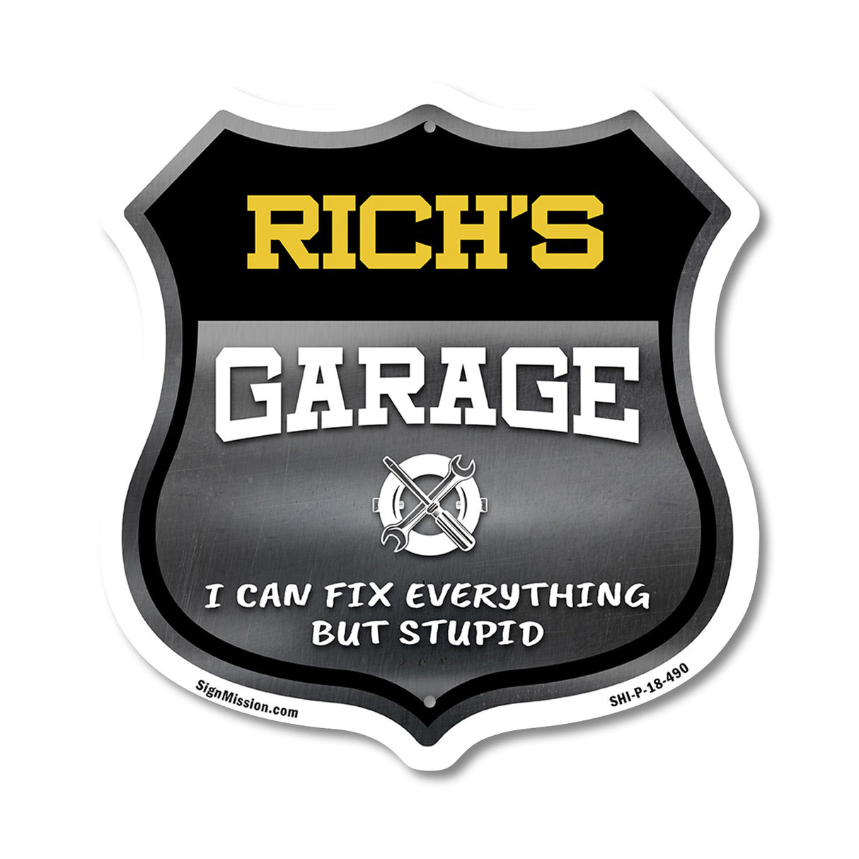 Rich's Garage I Can Fix Everything But Stupid