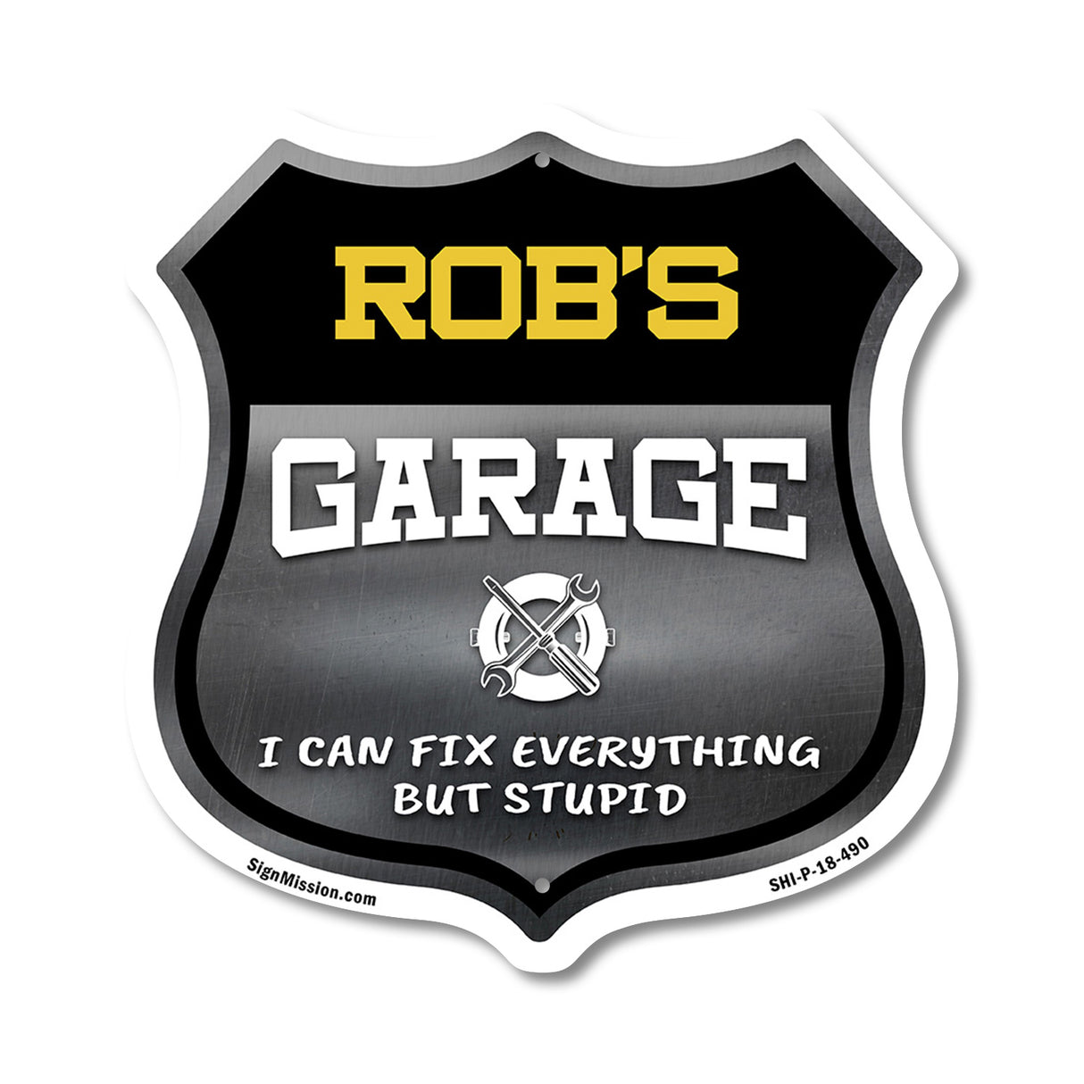 Rob's Garage I Can Fix Everything But Stupid