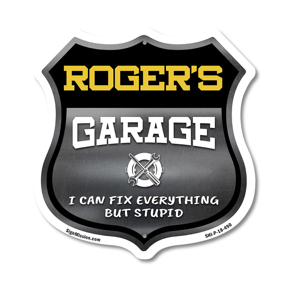 Roger's Garage I Can Fix Everything But Stupid